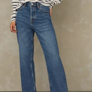 LIORA CROPPED | ECO RECYCLED BLUE USED