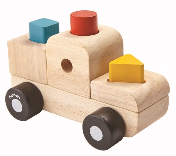 PlanToys – Sorting puzzle truck