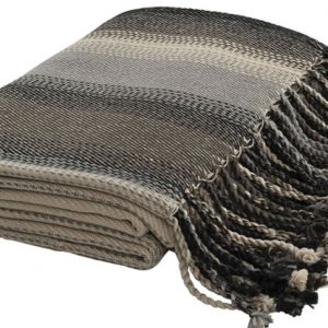 Adonis stripe brown pläd 250x240cm
