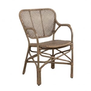 Bistro karmstol antique grey