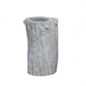 Colorado log pall/sidobord grey hög