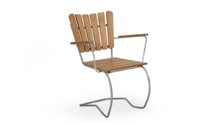 56:an karmstol teak - Bild 2