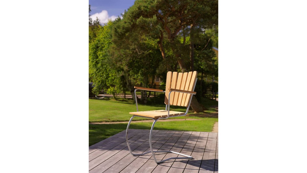 56:an karmstol teak - Bild 4