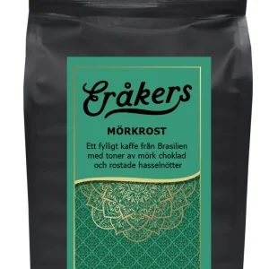 Eråkers Blå – Mörkrost Brasilien, 500g Malet