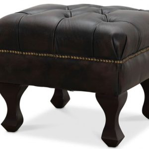 Chesterfield Aberdeen pall läder brun