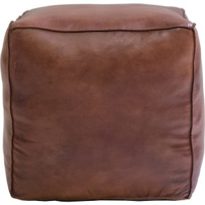 Tazi sittpuff läder