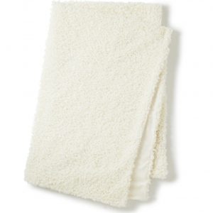 Ulli pläd fuskpäls ivory