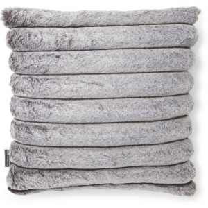 Rocky kudde fuskpäls smoke 45x45cm