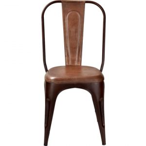 LIVING stol rost/brun