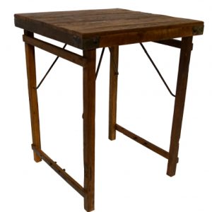 Calcutta barbord rustik trä 70cm