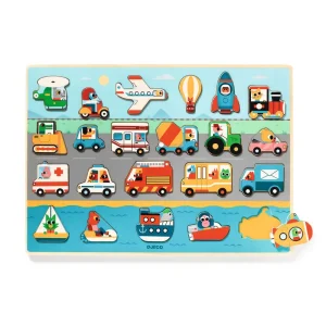 Djeco – Puzzlo Vroom 22pcs
