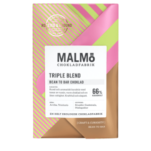 Malmö chokladfabrik – TRIPLE BLEND 66%